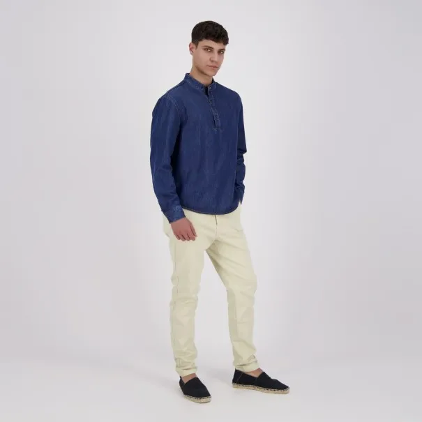 Chemise tunique homme en jeans - TAYSIR - KONTAKT