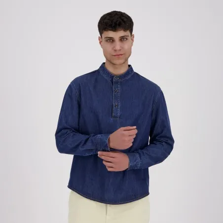 Chemise tunique homme en jeans - TAYSIR - KONTAKT