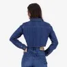 Chemise western cropped avec nœud - KONTAKT