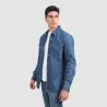 Chemise western homme en jeans - SHEMS - KONTAKT