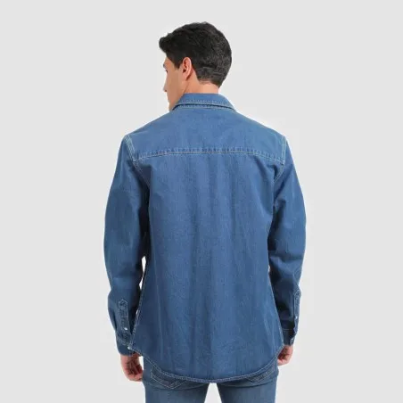 Chemise western homme en jeans - SHEMS - KONTAKT
