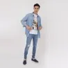 Chemise western homme en jeans - SHEMS - KONTAKT