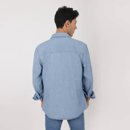 Chemise western homme en jeans - SHEMS - KONTAKT