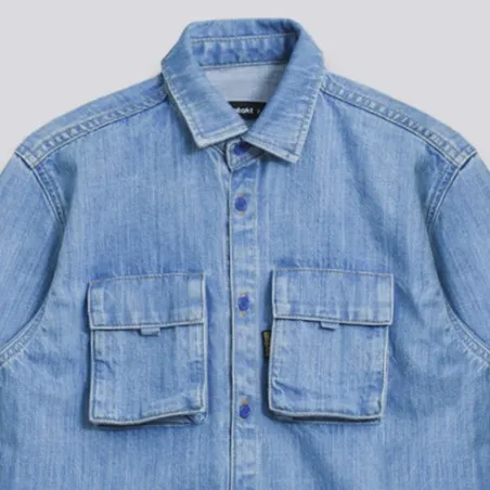 Chemise workwear garçon en jeans - KONTAKT