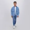 Chemise workwear garçon en jeans - KONTAKT