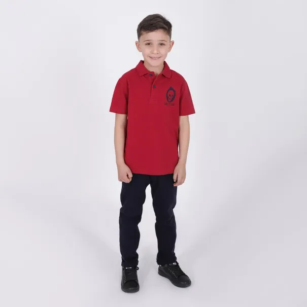Chino garçon avec poche italienne - KONTAKT
