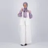 Chino wide leg femme - CHEDIA - KONTAKT