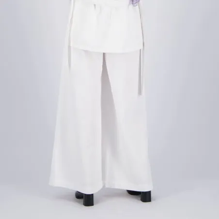 Chino wide leg femme - CHEDIA - KONTAKT