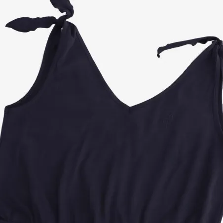 Combinaison femme col v avec élastique à la taille - KONTAKT