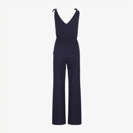 Combinaison femme col v avec élastique à la taille - KONTAKT