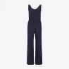 Combinaison femme col v avec élastique à la taille - KONTAKT