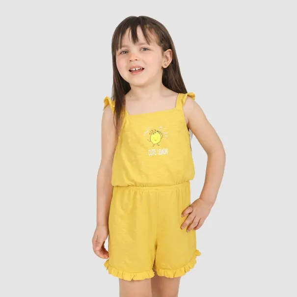 Combishort bébé avec volant CUTE LEMON - KONTAKT