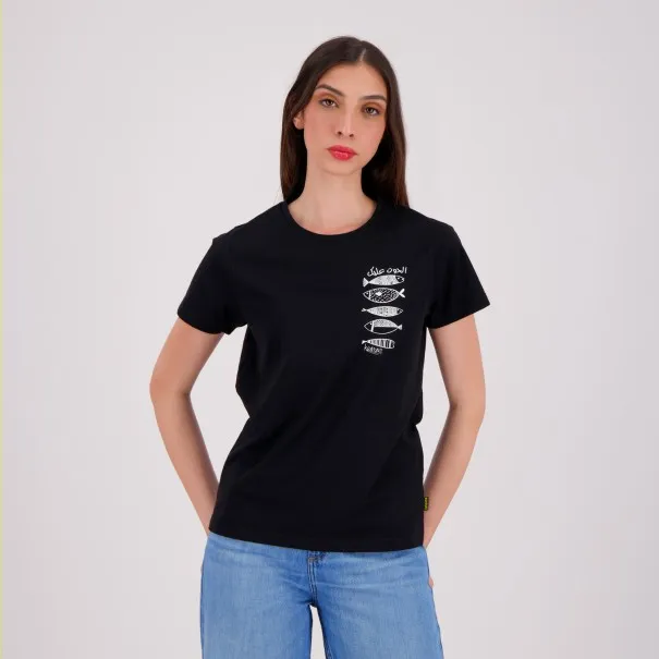 T-shirt femme manches courtes - KONTAKT