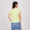 T-shirt femme manches courtes col V - KONTAKT