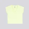 T-shirt femme manches courtes col V - KONTAKT