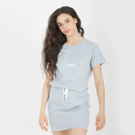 T-shirt femme manches courtes random bleach SIDI BOU SAID - KONTAKT