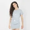 T-shirt femme manches courtes random bleach SIDI BOU SAID - KONTAKT