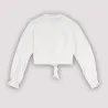 T-shirt femme manches longues avec nœud - KONTAKT