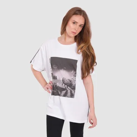 T-shirt femme oversized manches courtes BEYOND THE FUTURE - KONTAKT