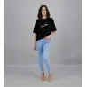 T-shirt femme oversized manches courtes HOB - KONTAKT