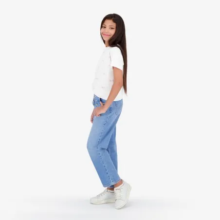 T-shirt fille ALL OVER PAPILLON - KONTAKT
