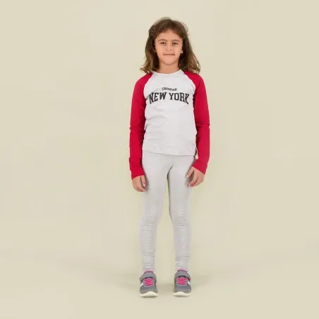 T-shirt fille manche raglan CHAMPION NEW YORK - KONTAKT