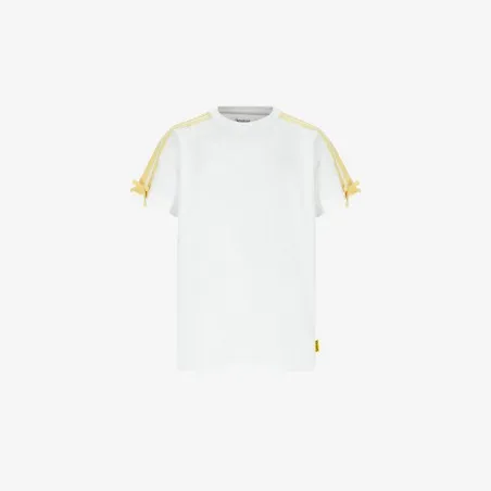 T-shirt fille manches à rayures avec nœuds - KONTAKT