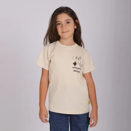 T-shirt fille manches courtes ANNAGATA ANNAGO - KONTAKT