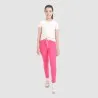 T-shirt fille manches courtes avec cordon de serrage - KONTAKT