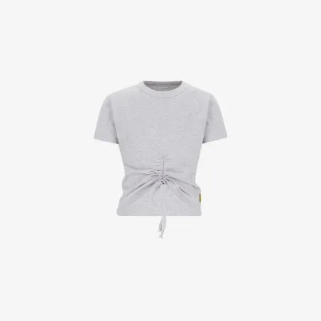 T-shirt fille manches courtes avec cordon de serrage - KONTAKT