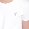 T-shirt fille manches courtes avec cordon de serrage - KONTAKT