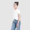 T-shirt fille manches courtes avec cordon de serrage - KONTAKT