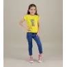 T-shirt fille manches courtes GIRAFE - KONTAKT