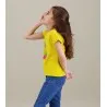 T-shirt fille manches courtes GIRAFE - KONTAKT