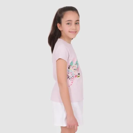 T-shirt fille manches courtes JAGUARD - KONTAKT