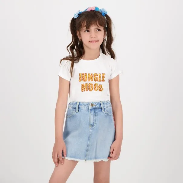 T-shirt fille manches courtes jungle MOOD - KONTAKT