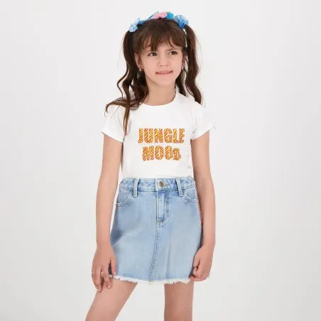 T-shirt fille manches courtes jungle MOOD - KONTAKT
