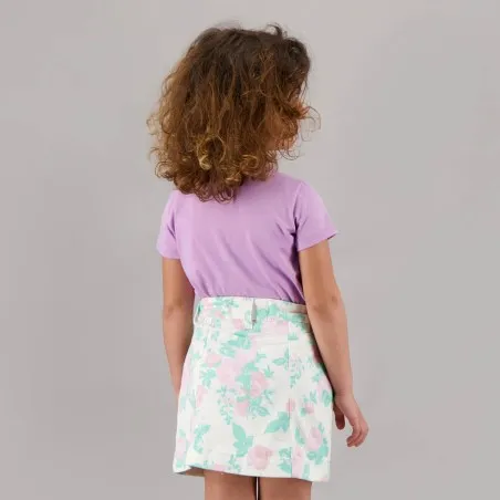 T-shirt fille manches courtes XOXO - KONTAKT