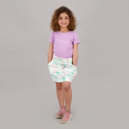 T-shirt fille manches courtes XOXO - KONTAKT