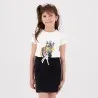 T-shirt fille manches courtes ZEBRE - KONTAKT