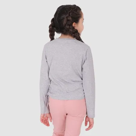 T-shirt fille manches longues avec cordon de serrage MUSIC - KONTAKT