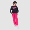 T-shirt fille manches longues avec cordon de serrage REVEUSE - KONTAKT
