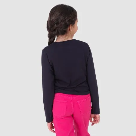 T-shirt fille manches longues avec cordon de serrage REVEUSE - KONTAKT