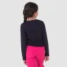 T-shirt fille manches longues avec cordon de serrage REVEUSE - KONTAKT
