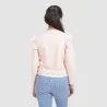 T-shirt fille manches longues avec volant - KONTAKT