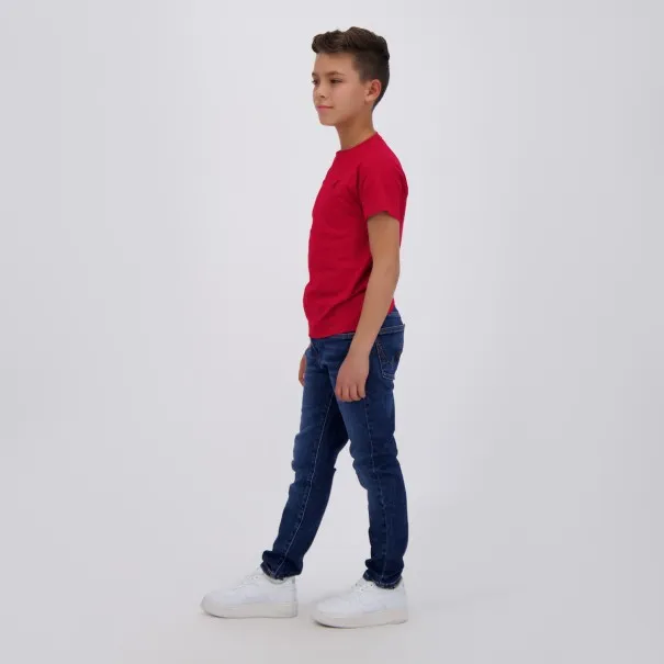 T-shirt garçon manches courtes avec broderie - KONTAKT