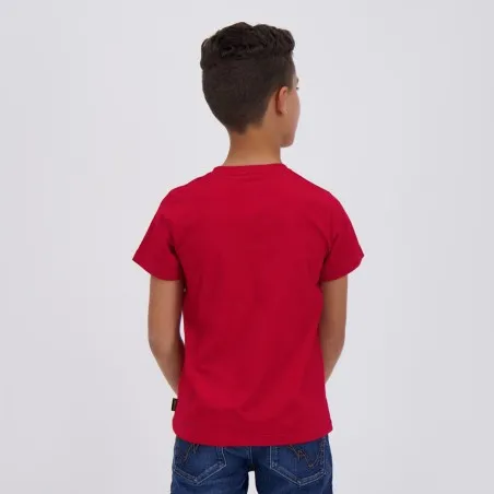 T-shirt garçon manches courtes avec broderie - KONTAKT