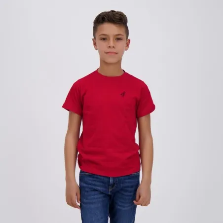 T-shirt garçon manches courtes avec broderie - KONTAKT