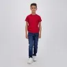 T-shirt garçon manches courtes avec broderie - KONTAKT