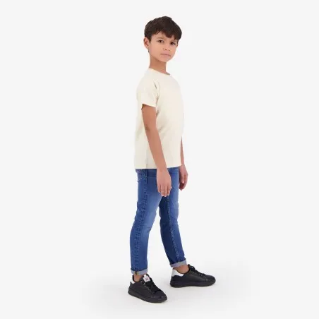 T-shirt garçon manches courtes avec broderie - KONTAKT